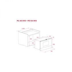 Kuchenka mikrofalowa TEKA WISH ML 822 BIS L WHITE 40584302